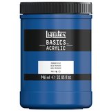 LQ BASICS 946ml jar - Primary Blue