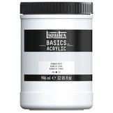 LQ BASICS 946ml jar - Titanium White