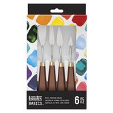 BASICS Metal Painting Knife Set (x6)