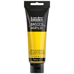 LQ BASICS 118ml tube - Cadmium Yellow Medium Hue