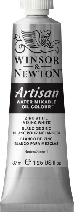 AWMOC 37ml tube - Zinc White (Mixing White)