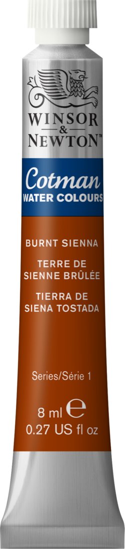 CWC 8ml tube - Burnt Sienna