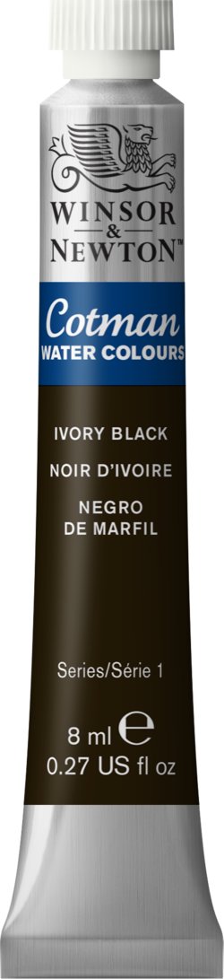 Tube CWC 8ml - Noir Ivoire