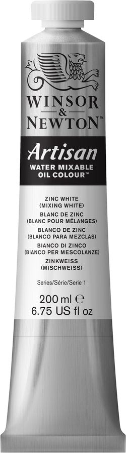 AWMOC 200ml tube - Zinc White (Mixing White)