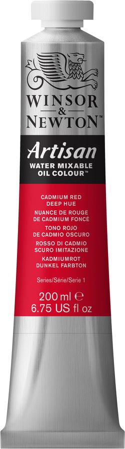 AWMOC 200ml tube - Cadmium Red Deep Hue